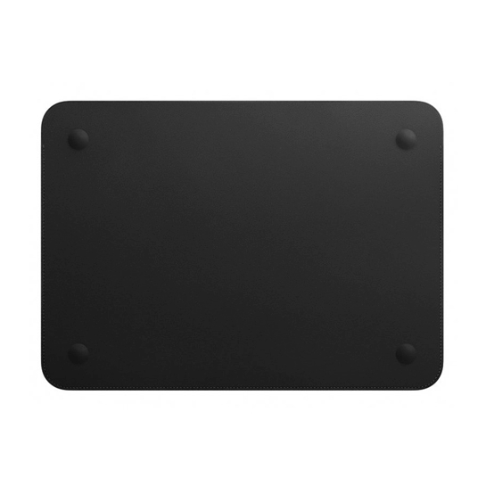 Чехол Apple Leather Case for MacBook 12"  Black - цена, характеристики, отзывы, рассрочка, фото 2