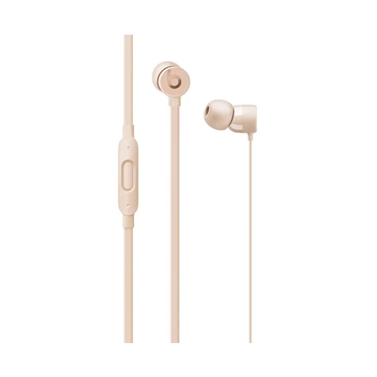 Навушники Beats urBeats3 Earphones with Lightning Connector Matte Gold - ціна, характеристики, відгуки, розстрочка, фото 1