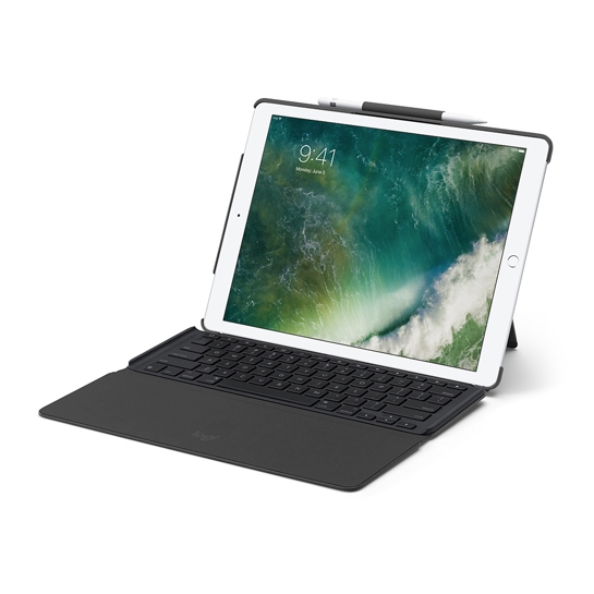 Чохол-клавіатура Logitech Slim Combo Keyboard for iPad Pro 12.9" Black - ціна, характеристики, відгуки, розстрочка, фото 2