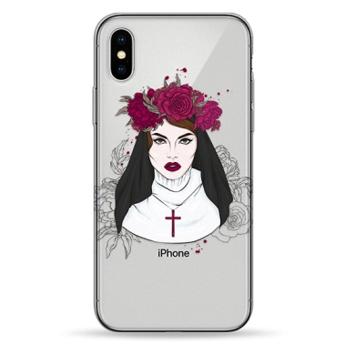 Чехол Pump Transparency Case for iPhone X/XS Flowers Religion # - цена, характеристики, отзывы, рассрочка, фото 1