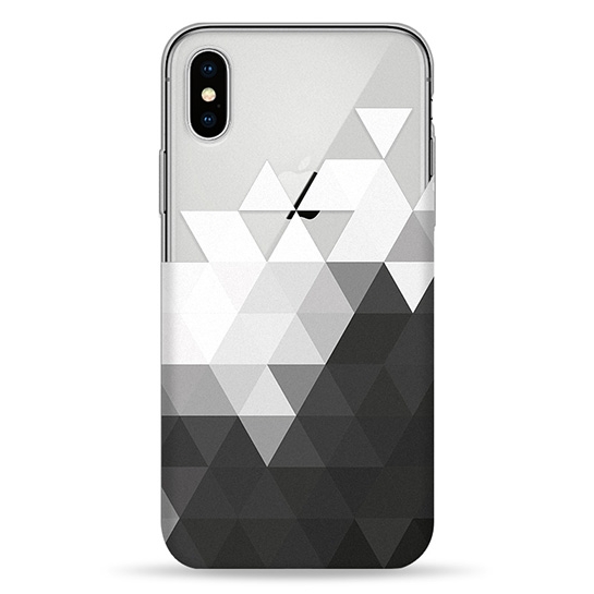 Чехол Pump Transparency Case for iPhone X/XS Triangle # - цена, характеристики, отзывы, рассрочка, фото 1