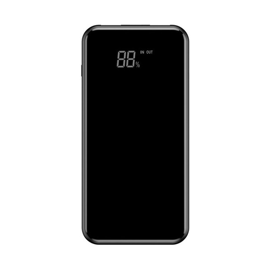 Зовнішній акумулятор Baseus Wireless Charge Power Bank 8000 mah Black - ціна, характеристики, відгуки, розстрочка, фото 1