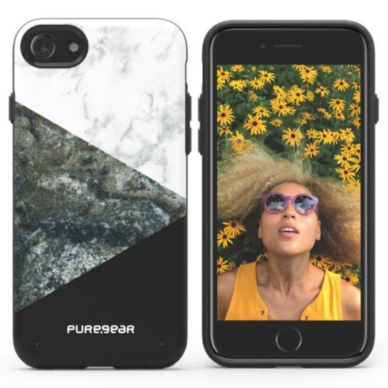 Чехол Puregear Motif Series Case for iPhone 8/7 Stone* - цена, характеристики, отзывы, рассрочка, фото 2