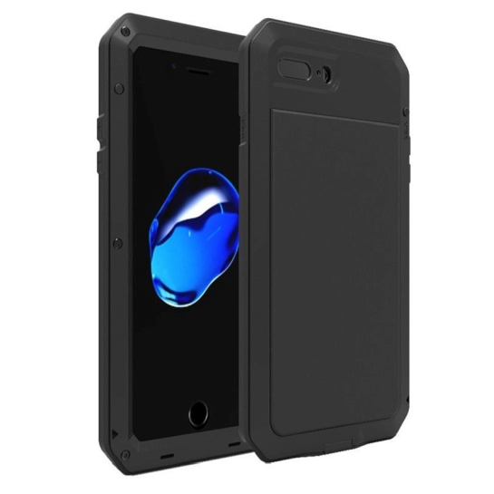 Чехол Lunatik Taktik Extreme Metal Case for iPhone 8 Plus/7 Plus Black* - цена, характеристики, отзывы, рассрочка, фото 2