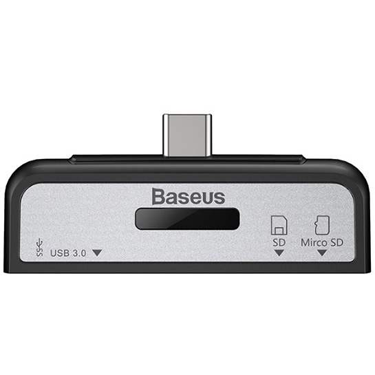 Переходник Baseus Type-C Data Migration OTG Card Reader* - цена, характеристики, отзывы, рассрочка, фото 1