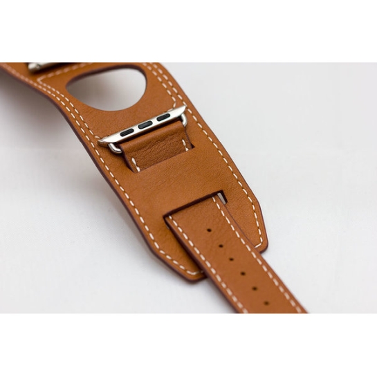 Ремінець COTEetCI W10 Fashion Leather Band for Apple Watch 38mm/40mm Brown - ціна, характеристики, відгуки, розстрочка, фото 2