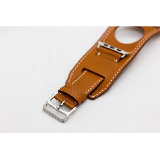 Ремінець COTEetCI W10 Fashion Leather Band for Apple Watch 38mm/40mm Brown - ціна, характеристики, відгуки, розстрочка, фото 3