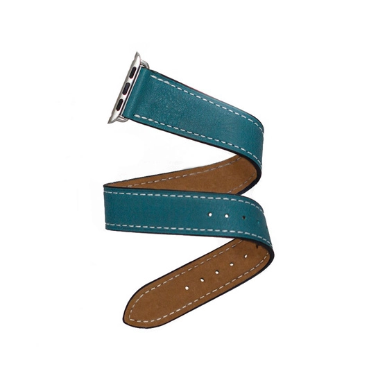 Ремешок COTEetCI W9 Apple Watch Leather 38mm/40mm Blue