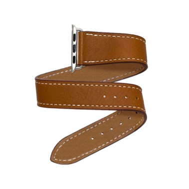 Ремешок COTEetCI W9 Apple Watch Leather 38mm/40mm Brown - цена, характеристики, отзывы, рассрочка, фото 1