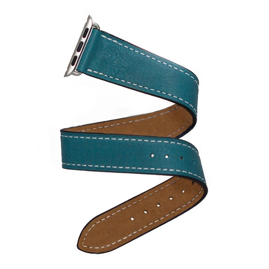 Ремешок COTEetCI W9 Apple Watch LEATHER 42mm/44mm Blue