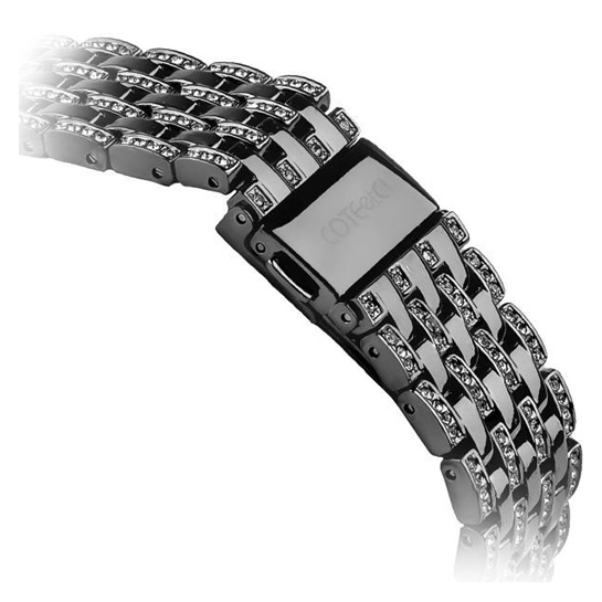 Ремінець COTEetCI W4 Magnificent Watchband For Apple Watch 42mm/44mm Black - ціна, характеристики, відгуки, розстрочка, фото 1