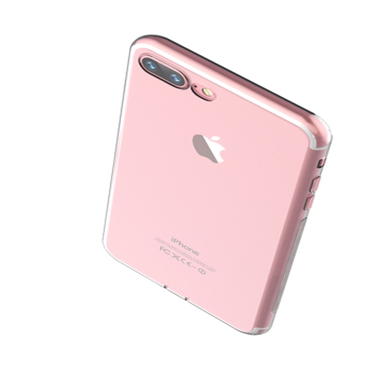 Чохол Devia Naked Silicone Case for iPhone 8 Plus/7 Plus Crystal Clear - ціна, характеристики, відгуки, розстрочка, фото 3