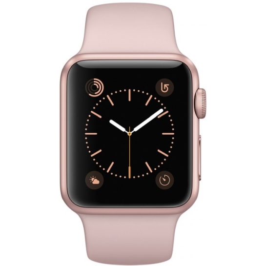 Смарт Часы Apple Watch Series 1 38mm Rose Gold Aluminium Case with Pink Sand Sport Band - цена, характеристики, отзывы, рассрочка, фото 2