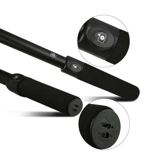 Палиця для селфі Baseus EyePa Series with Bluetooth Black - ціна, характеристики, відгуки, розстрочка, фото 5