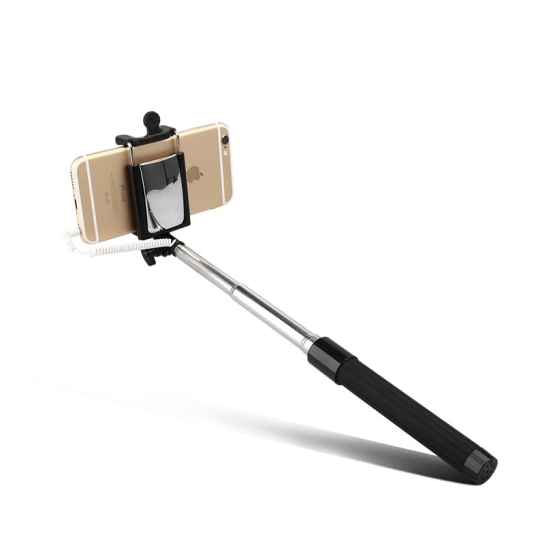 Палиця для селфі Baseus Selfie Stick Pro Series with Aux Cable Black * - ціна, характеристики, відгуки, розстрочка, фото 2
