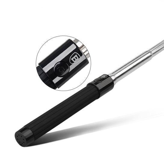 Палиця для селфі Baseus Selfie Stick Pro Series with Aux Cable Black * - ціна, характеристики, відгуки, розстрочка, фото 3