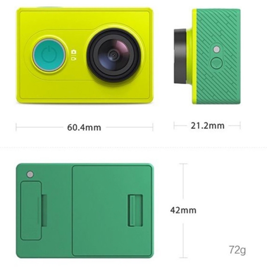Екшн-камера Xiaomi Yi Sport Light Green Basic Edition - ціна, характеристики, відгуки, розстрочка, фото 4