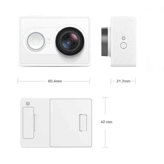 Екшн-камера Xiaomi Yi Sport White Basic Edition - ціна, характеристики, відгуки, розстрочка, фото 5