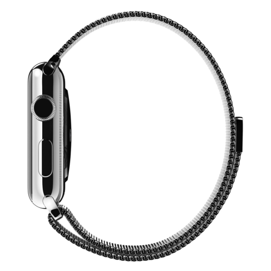 Смарт Годинник Apple Watch 42mm Stainless Steel Case Milanese Loop - ціна, характеристики, відгуки, розстрочка, фото 3
