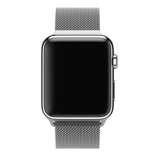 Смарт Годинник Apple Watch 42mm Stainless Steel Case Milanese Loop - ціна, характеристики, відгуки, розстрочка, фото 4