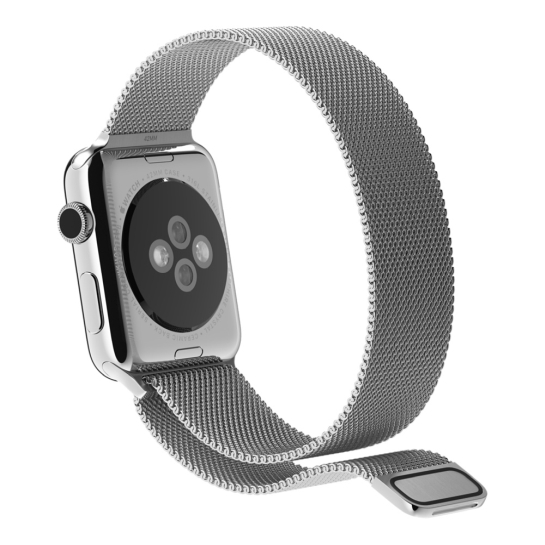 Смарт Годинник Apple Watch 42mm Stainless Steel Case Milanese Loop - ціна, характеристики, відгуки, розстрочка, фото 5