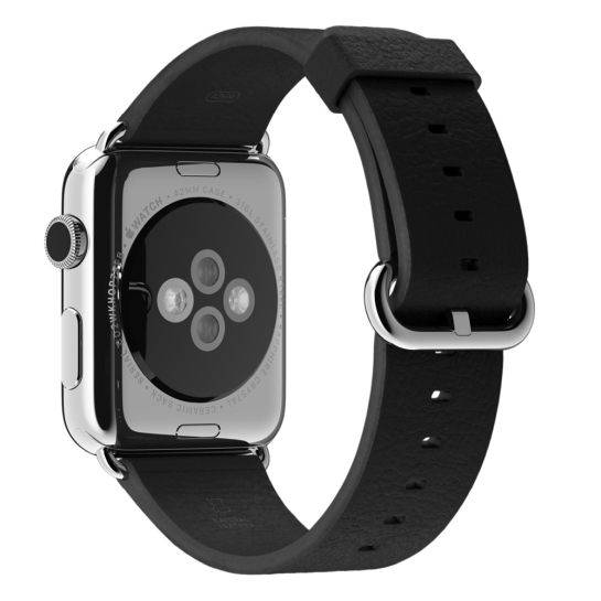 Смарт Часы Apple Watch 42mm Stainless Steel Case Black Classic Buckle - цена, характеристики, отзывы, рассрочка, фото 2