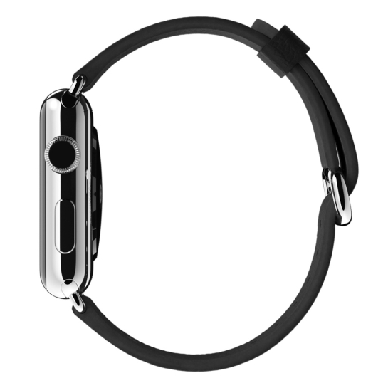Смарт Годинник Apple Watch 42mm Stainless Steel Case Black Classic Buckle - ціна, характеристики, відгуки, розстрочка, фото 3