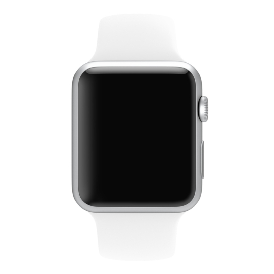 Смарт Часы Apple Watch 42mm Stainless Steel Case White Sport Band - цена, характеристики, отзывы, рассрочка, фото 4