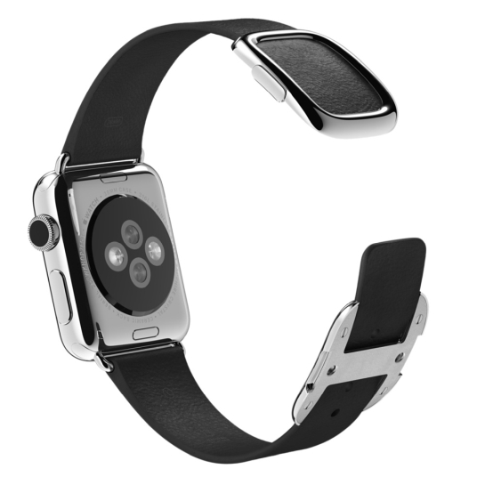 Смарт Часы Apple Watch 38mm Stainless Steel Case Black Modern Buckle - цена, характеристики, отзывы, рассрочка, фото 5