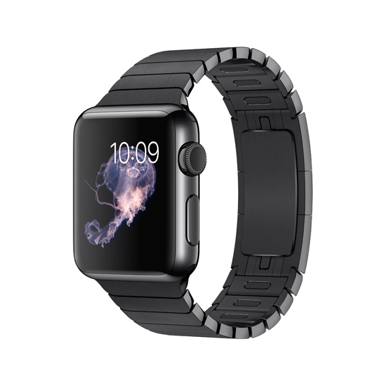Смарт Часы Apple Watch 38mm Space Black Stainless Steel Case Space Black Link Bracelet - цена, характеристики, отзывы, рассрочка, фото 1