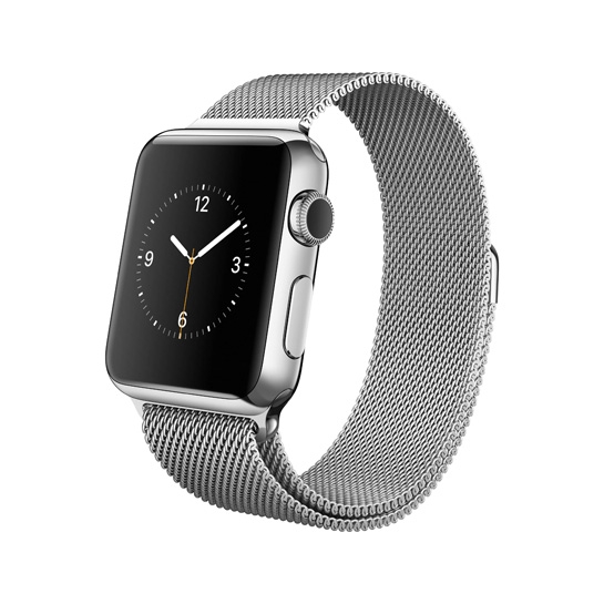 Смарт Часы Apple Watch 38mm Stainless Steel Case Milanese Loop - цена, характеристики, отзывы, рассрочка, фото 1