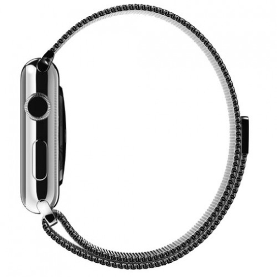 Смарт Часы Apple Watch 38mm Stainless Steel Case Milanese Loop - цена, характеристики, отзывы, рассрочка, фото 3