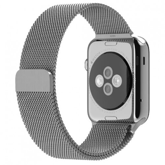 Смарт Часы Apple Watch 38mm Stainless Steel Case Milanese Loop - цена, характеристики, отзывы, рассрочка, фото 6