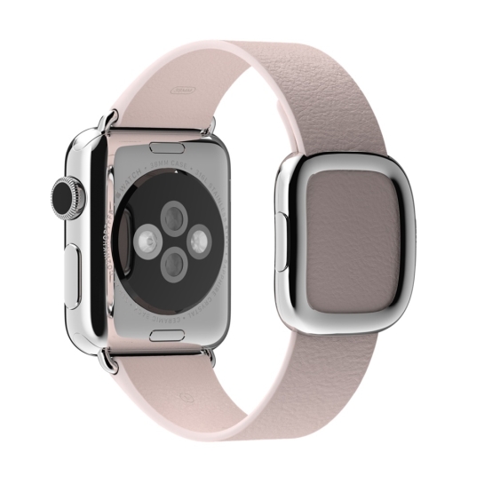 Смарт Годинник Apple Watch 38mm Stainless Steel Case Soft Pink Modern Buckle - ціна, характеристики, відгуки, розстрочка, фото 2