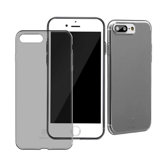 Чехол Baseus Simple Multi Protective Transparent TPU Case for iPhone 8 Plus/7 Plus Black - цена, характеристики, отзывы, рассрочка, фото 2