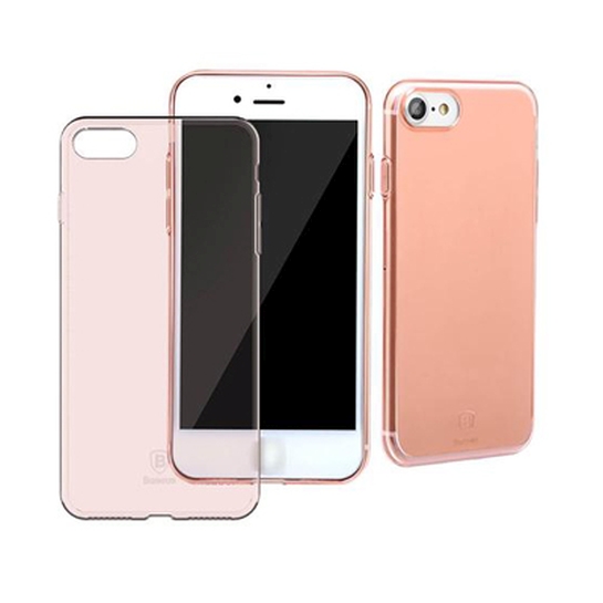 Чехол Baseus Simple Multi Protective Transparent TPU Case for iPhone 8/7 Rose Gold* - цена, характеристики, отзывы, рассрочка, фото 2
