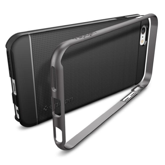Чехол SGP Case Neo Hybrid Series Gun Metal for iPhone 6/6S* - цена, характеристики, отзывы, рассрочка, фото 4