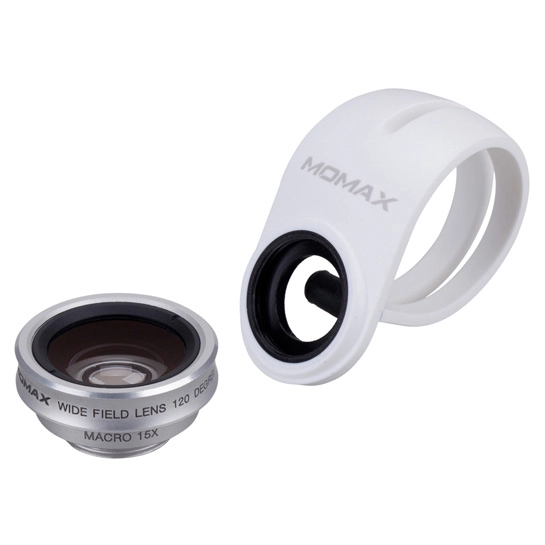 Объектив Momax X-Lens Advance 4in1 Fish Eye 180°/Macro/Wide Silver/CPL Filter