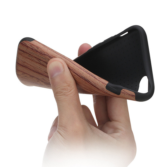 Чехол Rock Origin Series Grained Case for iPhone 8/7 Rosewood* - цена, характеристики, отзывы, рассрочка, фото 3