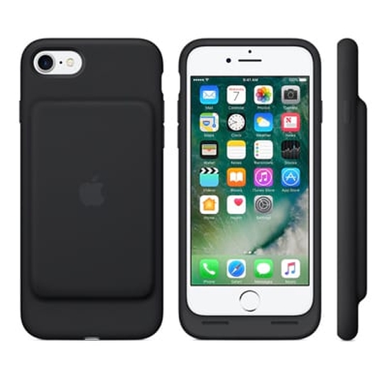 Чохол Apple Smart Battery Case for iPhone 8/7 Black - ціна, характеристики, відгуки, розстрочка, фото 4