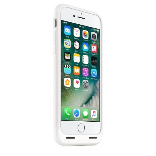 Чехол Apple Smart Battery Case for iPhone 8/7 White - цена, характеристики, отзывы, рассрочка, фото 3