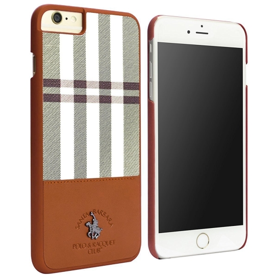 Чохол Santa Barbara Polo Plade Leather Case For iPhone 8/7 Brown* - ціна, характеристики, відгуки, розстрочка, фото 3