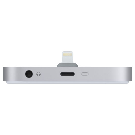 Док-станція Apple iPhone Lightning Dock Space Gray - ціна, характеристики, відгуки, розстрочка, фото 5