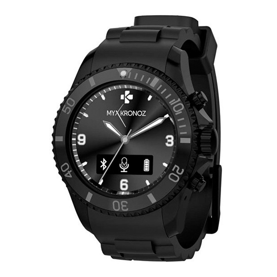 Смарт часы MYKRONOZ ZeClock Black - цена, характеристики, отзывы, рассрочка, фото 1