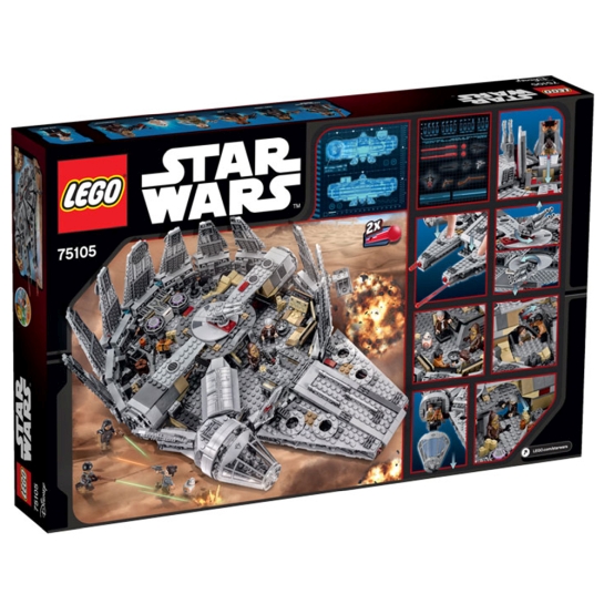Конструктор LEGO Star Wars Тысячелетний сокол - ціна, характеристики, відгуки, розстрочка, фото 2