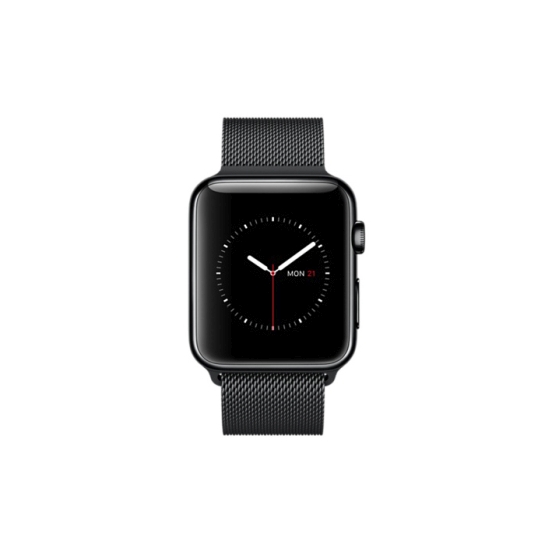 Смарт Годинник Apple Watch 42mm Space Black Stainless Steel Case with Space Black Milanese Loop - ціна, характеристики, відгуки, розстрочка, фото 3