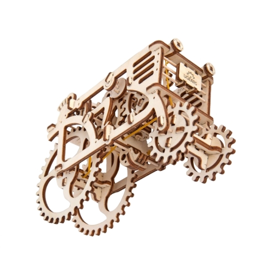 Механічний 3D пазл UGears Трактор - ціна, характеристики, відгуки, розстрочка, фото 4