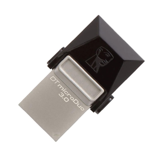 Зовнішній накопичувач USB-Flash 64Gb Kingston MicroDuo OTG USB 3.0 - ціна, характеристики, відгуки, розстрочка, фото 2