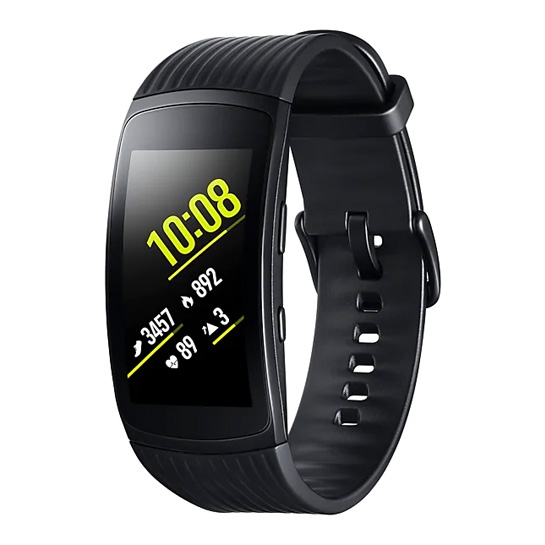 Смарт-годинник SAMSUNG Gear Fit2 Pro Large Black - ціна, характеристики, відгуки, розстрочка, фото 1