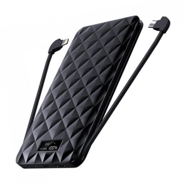 Зовнішній акумулятор iWalk Extreme Trio V2 10000mAh Black - цена, характеристики, отзывы, рассрочка, фото 1